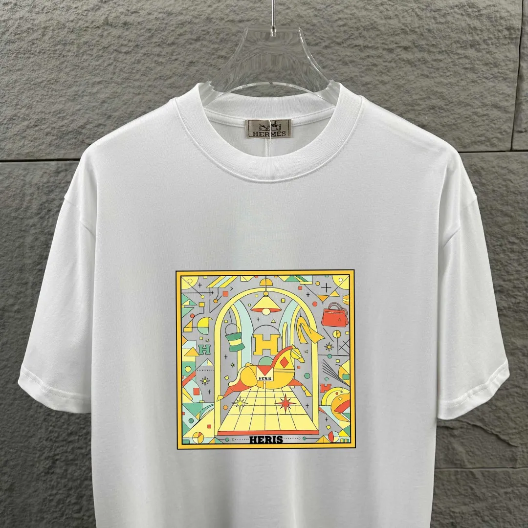 Herme* * 2026 New Arrival Classic T Same Style ：Black White Red Size： S （90-130 ） M （120-150 ） L （140-165 ） XL （160-180 ） XXL （180-210 ）